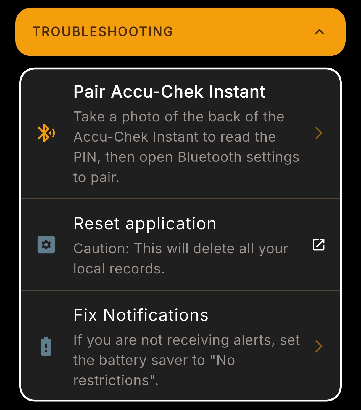 Troubleshooting